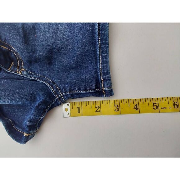 Wax Jean Shorts Sz M - Picture 6 of 6